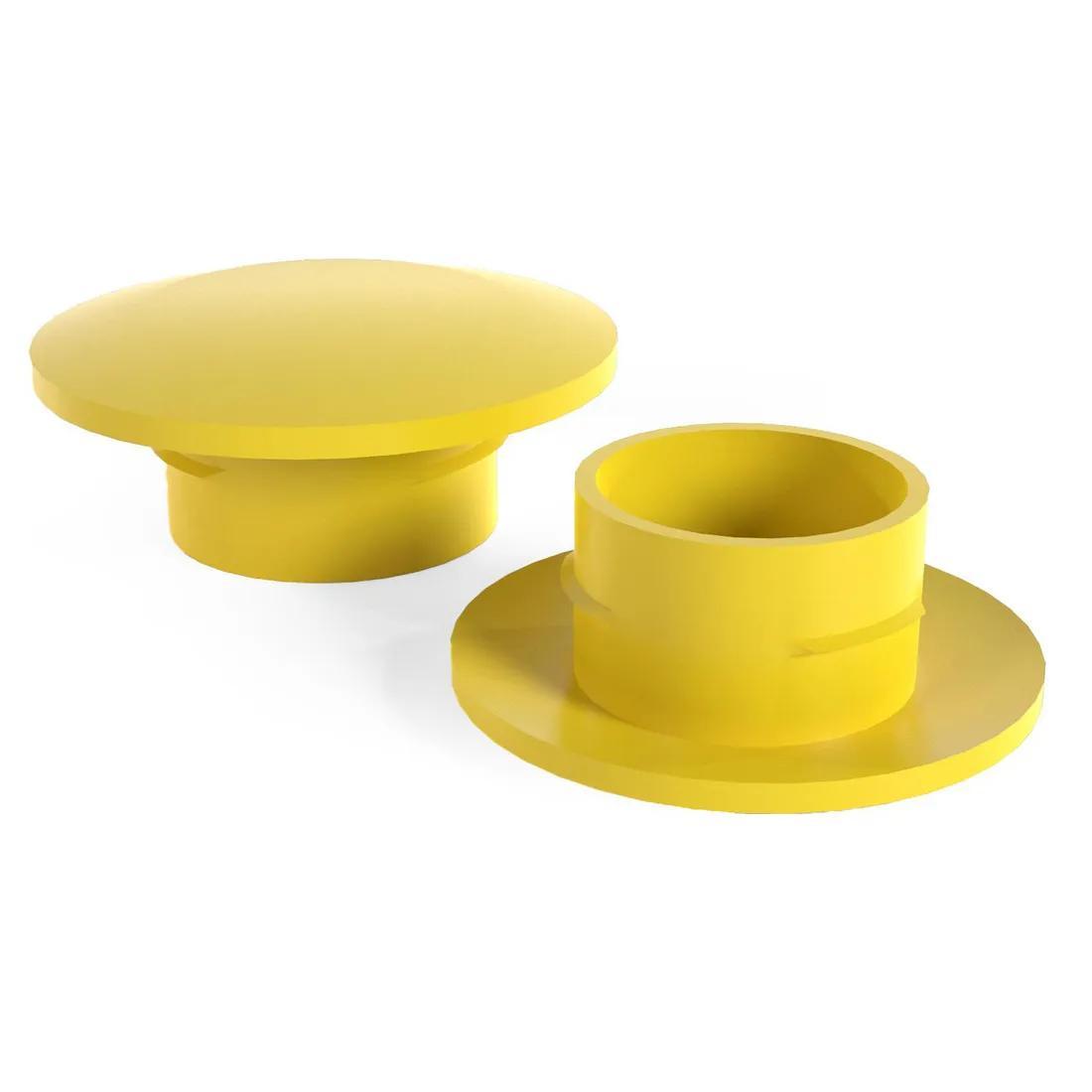 Tapones de ajuste a presión para roscas