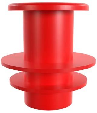 Ribbed Pipe-End Plug