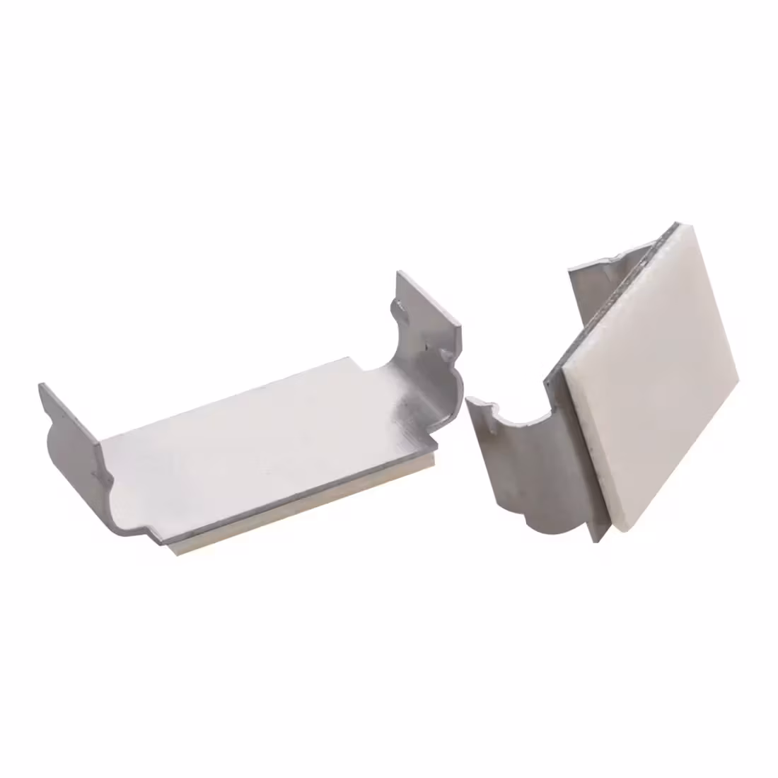 SRAFCC - Aluminium Flat Cable Clamp with Adhesive Base