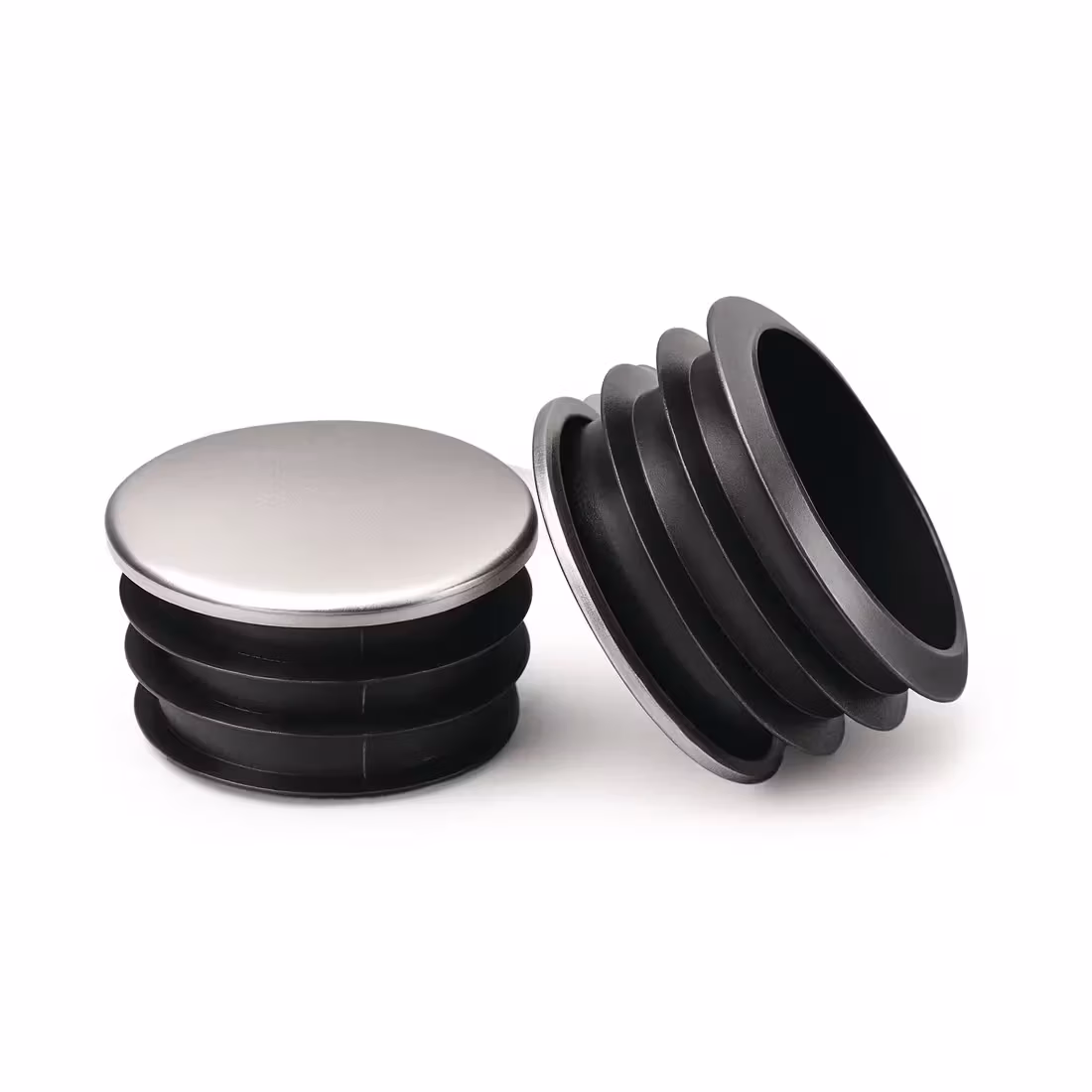 SRRDP - Insertos acanalados redondos con acabado cromado