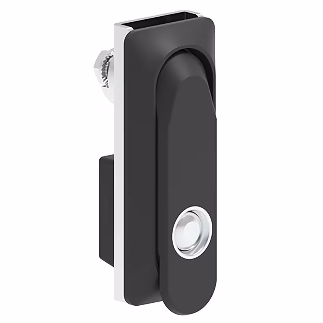 SR708 - Cierre de manija giratoria con botón pulsador