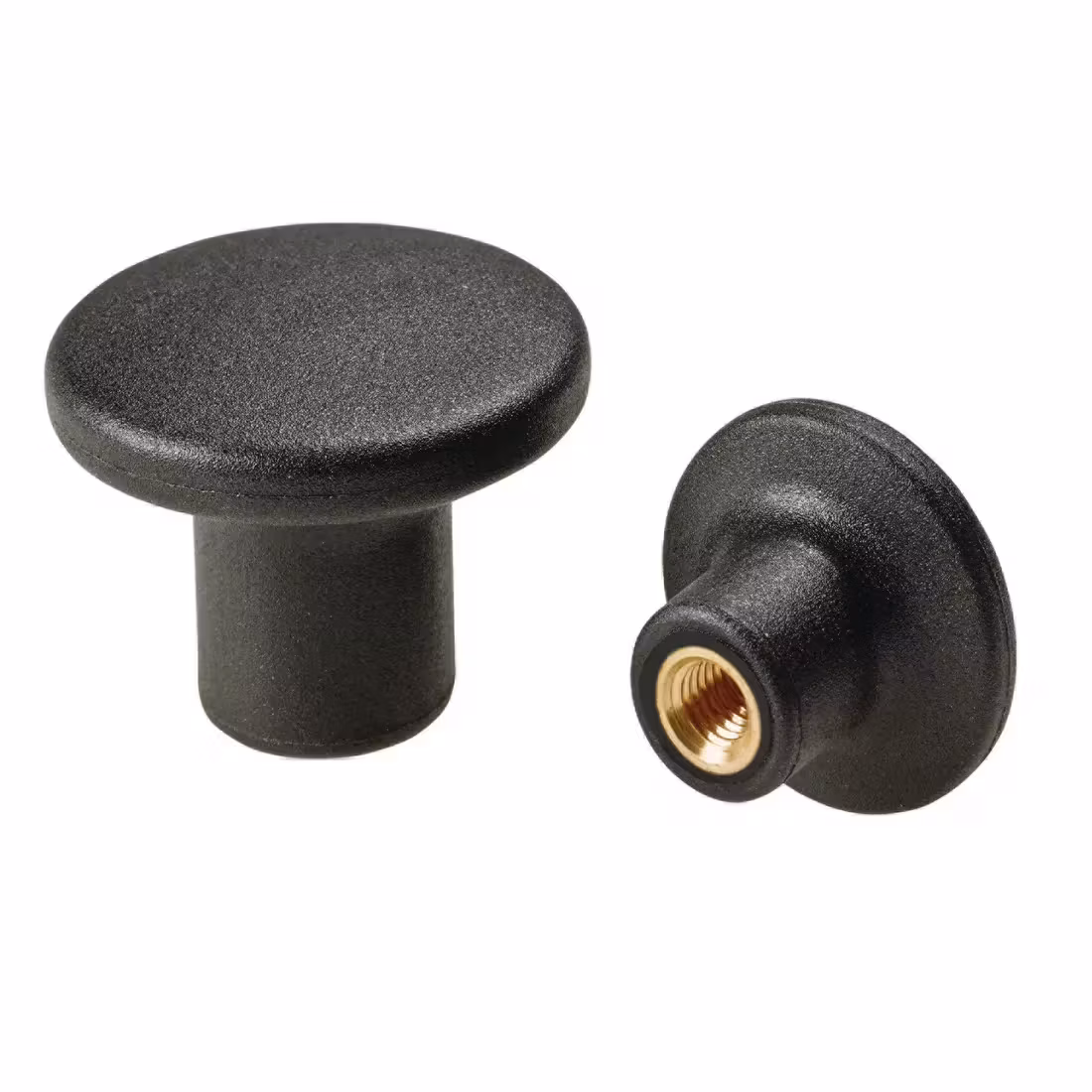 SR6533 - Mushroom Knobs With Threaded Inserts