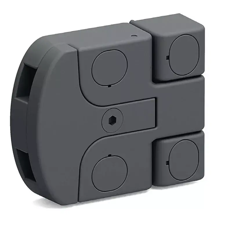 SR712 - Bisagra de montaje en superficie desmontable con cierre/seguro