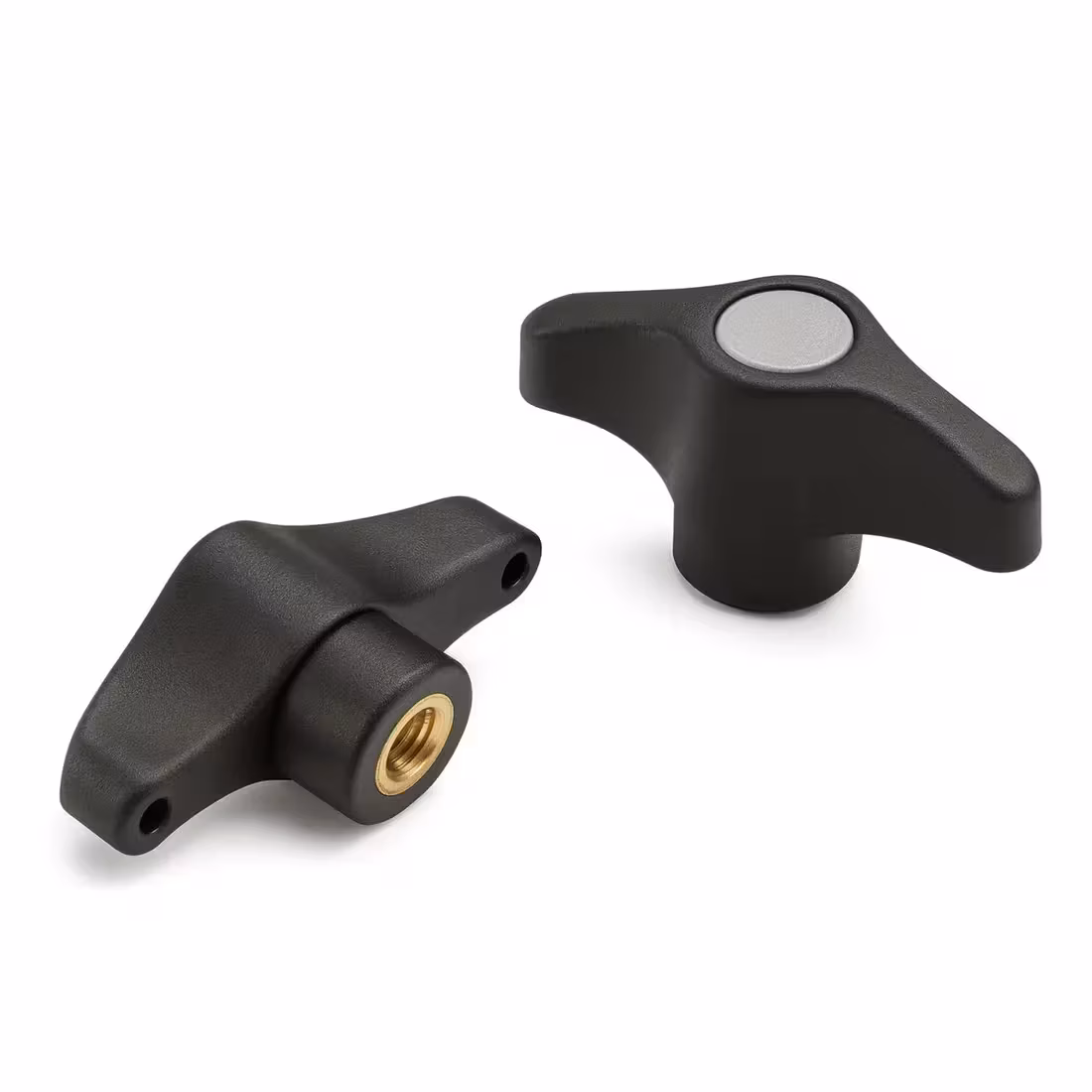 SR6531 - Wingnut With Threaded Through Inserts