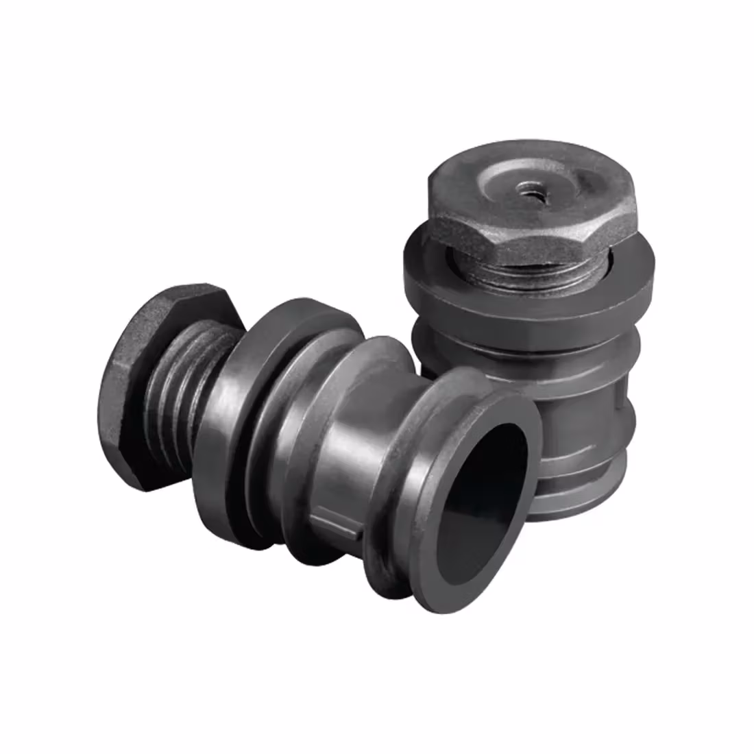 SRRAI - Insertos acanalados redondos con patas ajustables