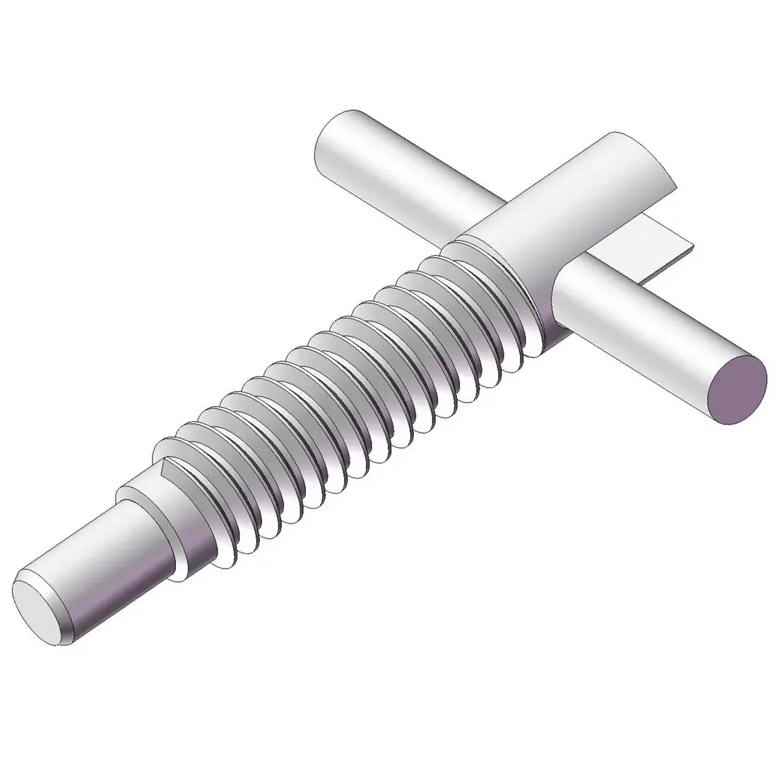 SRSP - Pasadores de émbolo retráctiles con mango en T de bloqueo