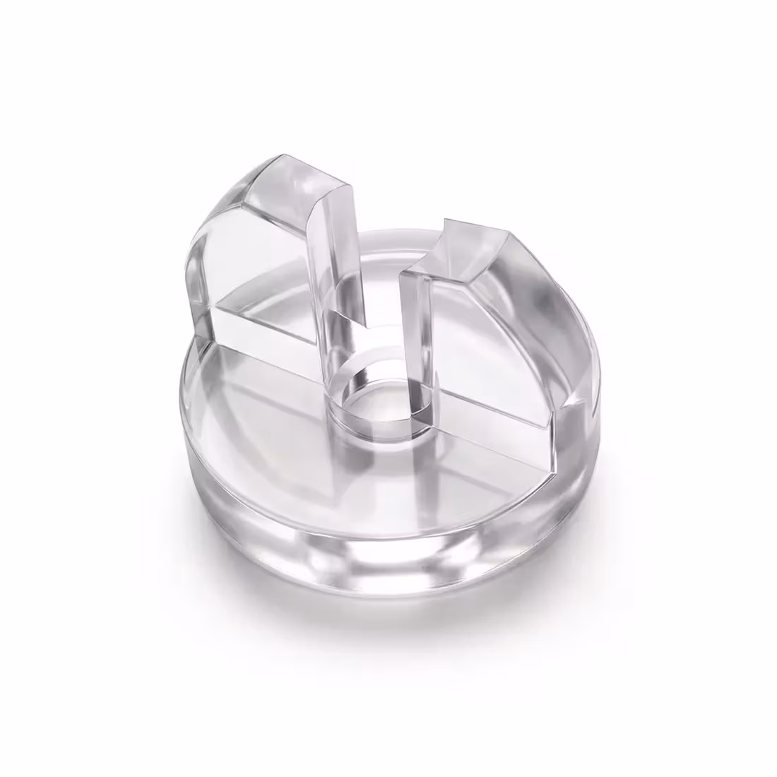 SR06WNC - Tuercas tipo mariposa decorativas transparentes