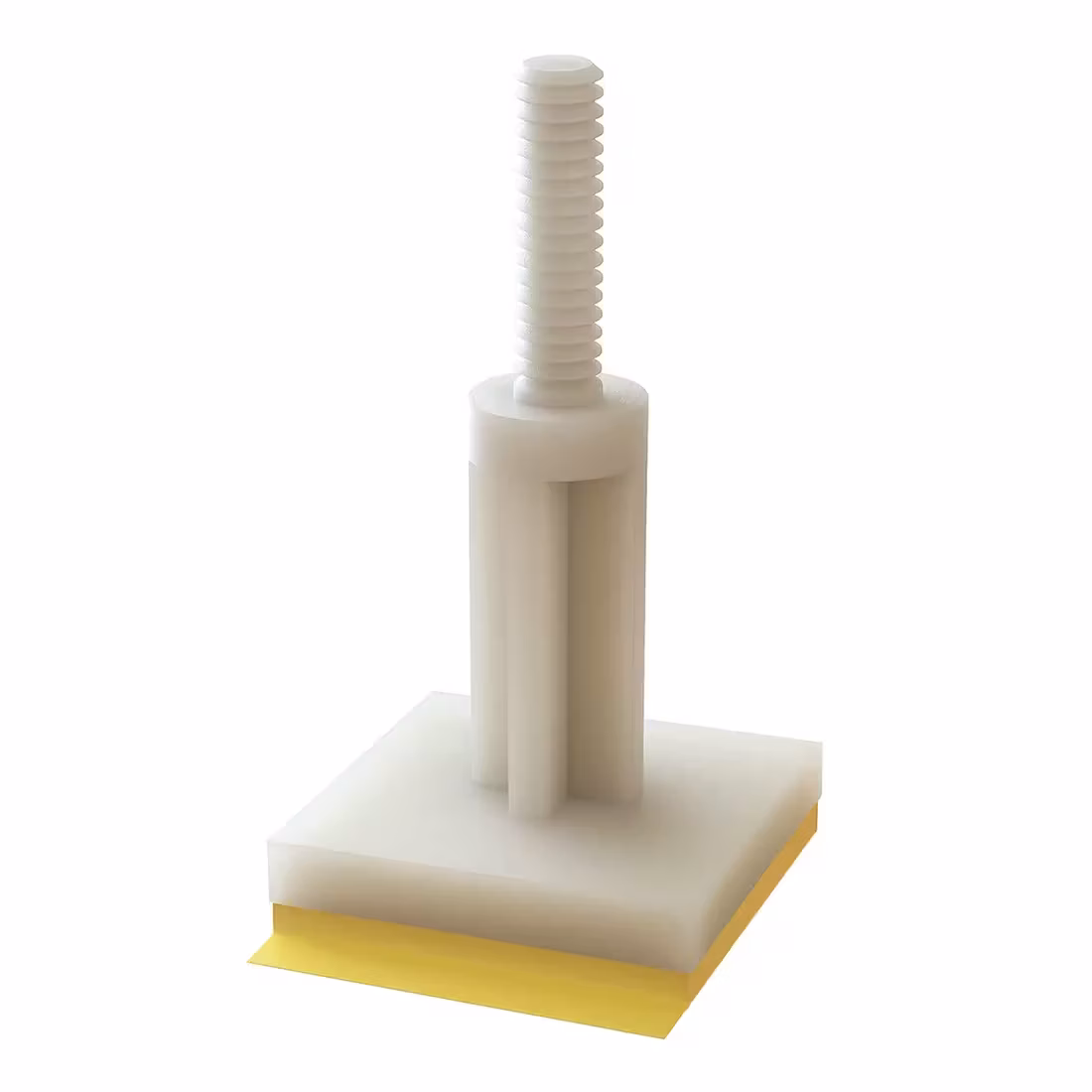 SRSCBSB - Soporte de PCB con montaje adhesivo y rosca macho