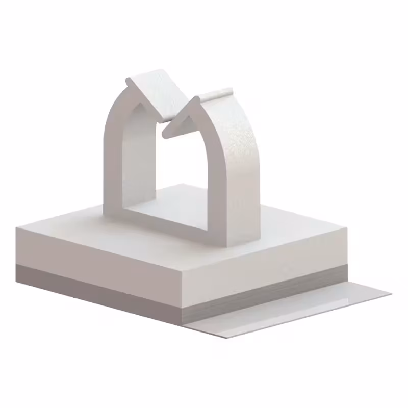 SRMWSEB - Micro Wire Saddle on Adhesive Base