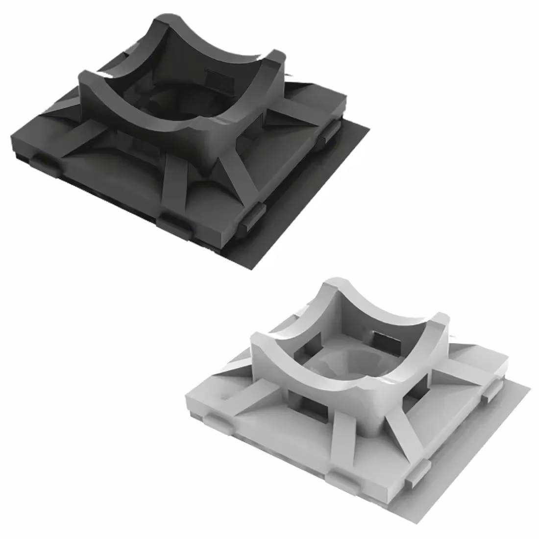 SRFTH-5 - Soportes para abrazaderas de cable de cuatro vías